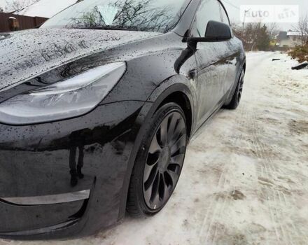 Чорний Тесла Model Y, об'ємом двигуна 0 л та пробігом 12 тис. км за 38900 $, фото 4 на Automoto.ua