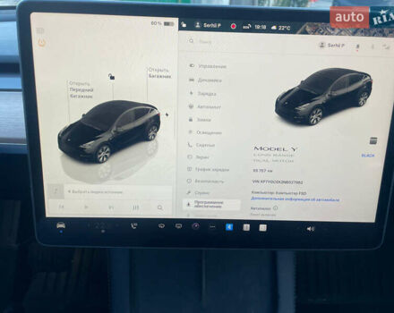 Тесла Model Y 2022 в Киеве на Automoto.ua Черный Тесла Model Y, объемом двигателя 0 л и пробегом 55 тыс. км за 42500 $, фото 8 на Automoto.ua