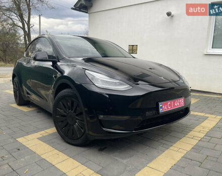 Тесла Model Y 2022 у Моршин на Automoto.ua Чорний Тесла Model Y, об'ємом двигуна 0 л та пробігом 67 тис. км за 27700 $, фото 32 на Automoto.ua