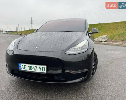 Чорний Тесла Model Y, об'ємом двигуна 0 л та пробігом 53 тис. км за 30500 $, фото 1 на Automoto.ua
