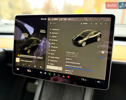 Чорний Тесла Model Y, об'ємом двигуна 0 л та пробігом 48 тис. км за 28800 $, фото 15 на Automoto.ua