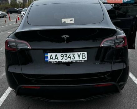 Черный Тесла Model Y, объемом двигателя 0 л и пробегом 46 тыс. км за 34000 $, фото 1 на Automoto.ua