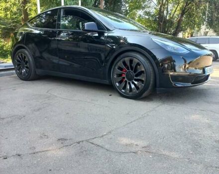 Чорний Тесла Model Y, об'ємом двигуна 0 л та пробігом 74 тис. км за 24500 $, фото 5 на Automoto.ua