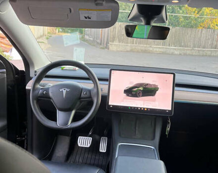 Черный Тесла Model Y, объемом двигателя 0 л и пробегом 44 тыс. км за 32500 $, фото 13 на Automoto.ua