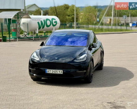 Черный Тесла Model Y, объемом двигателя 0 л и пробегом 60 тыс. км за 24500 $, фото 2 на Automoto.ua