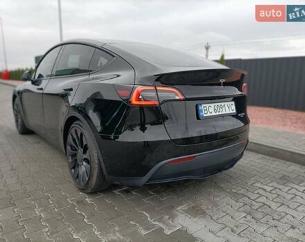 Черный Тесла Model Y, объемом двигателя 0 л и пробегом 52 тыс. км за 26300 $, фото 3 на Automoto.ua