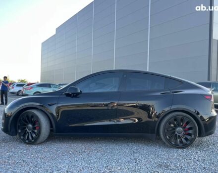 Черный Тесла Model Y, объемом двигателя 0 л и пробегом 73 тыс. км за 27890 $, фото 10 на Automoto.ua