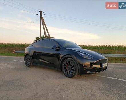 Черный Тесла Model Y, объемом двигателя 0 л и пробегом 50 тыс. км за 26600 $, фото 13 на Automoto.ua