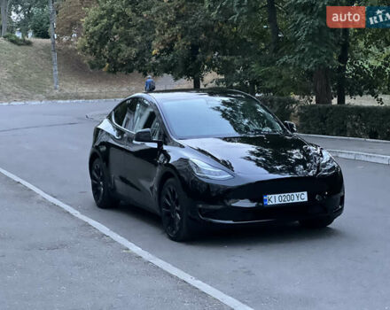 Черный Тесла Model Y, объемом двигателя 0 л и пробегом 77 тыс. км за 28900 $, фото 31 на Automoto.ua