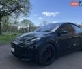 Черный Тесла Model Y, объемом двигателя 0 л и пробегом 41 тыс. км за 39800 $, фото 1 на Automoto.ua