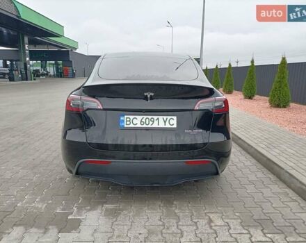 Черный Тесла Model Y, объемом двигателя 0 л и пробегом 52 тыс. км за 26300 $, фото 10 на Automoto.ua