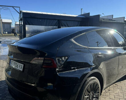 Черный Тесла Model Y, объемом двигателя 0 л и пробегом 51 тыс. км за 23200 $, фото 4 на Automoto.ua