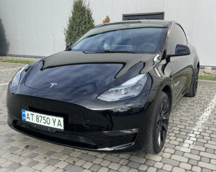 Черный Тесла Model Y, объемом двигателя 0 л и пробегом 31 тыс. км за 25990 $, фото 3 на Automoto.ua