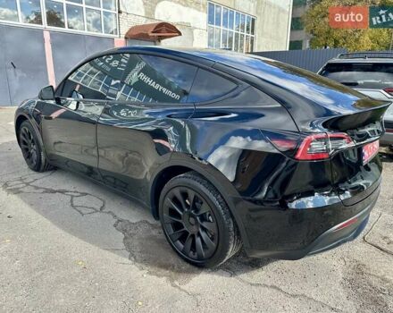 Черный Тесла Model Y, объемом двигателя 0 л и пробегом 49 тыс. км за 27555 $, фото 2 на Automoto.ua