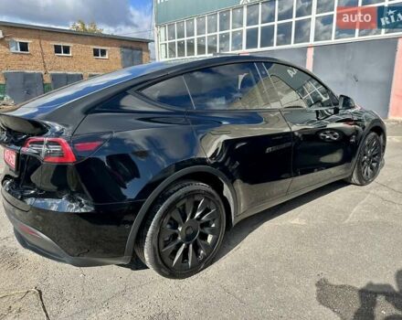 Черный Тесла Model Y, объемом двигателя 0 л и пробегом 49 тыс. км за 27555 $, фото 1 на Automoto.ua
