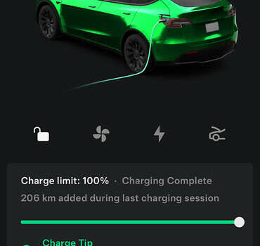 Черный Тесла Model Y, объемом двигателя 0 л и пробегом 50 тыс. км за 24999 $, фото 9 на Automoto.ua