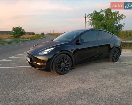 Черный Тесла Model Y, объемом двигателя 0 л и пробегом 50 тыс. км за 26600 $, фото 5 на Automoto.ua