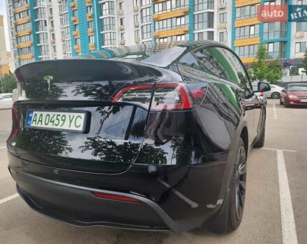 Черный Тесла Model Y, объемом двигателя 0 л и пробегом 43 тыс. км за 29900 $, фото 4 на Automoto.ua
