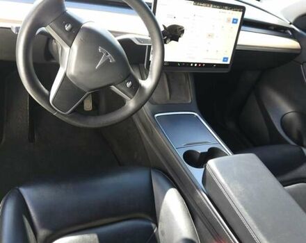 Черный Тесла Model Y, объемом двигателя 0 л и пробегом 54 тыс. км за 26300 $, фото 5 на Automoto.ua