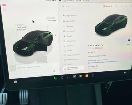 Черный Тесла Model Y, объемом двигателя 0 л и пробегом 44 тыс. км за 32500 $, фото 18 на Automoto.ua