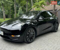 Черный Тесла Model Y, объемом двигателя 0 л и пробегом 51 тыс. км за 33500 $, фото 1 на Automoto.ua