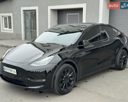 Черный Тесла Model Y, объемом двигателя 0 л и пробегом 68 тыс. км за 25000 $, фото 2 на Automoto.ua
