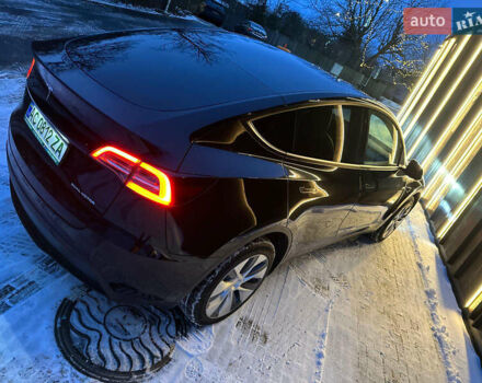 Черный Тесла Model Y, объемом двигателя 0 л и пробегом 33 тыс. км за 26900 $, фото 21 на Automoto.ua