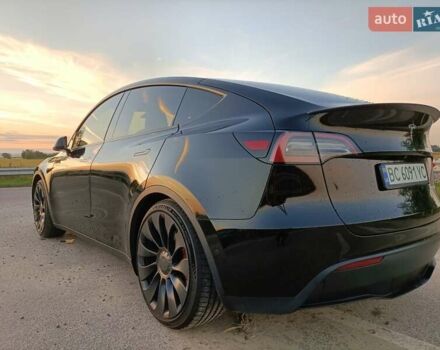 Черный Тесла Model Y, объемом двигателя 0 л и пробегом 50 тыс. км за 26600 $, фото 11 на Automoto.ua
