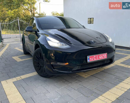 Черный Тесла Model Y, объемом двигателя 0 л и пробегом 65 тыс. км за 25500 $, фото 5 на Automoto.ua