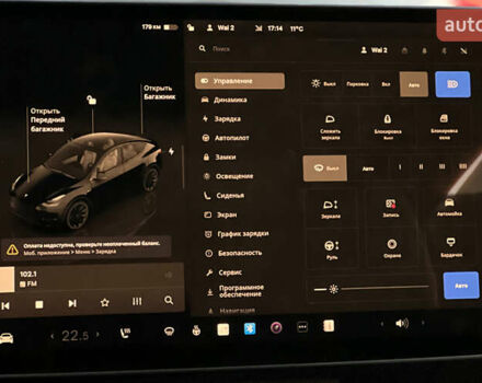Черный Тесла Model Y, объемом двигателя 0 л и пробегом 121 тыс. км за 25750 $, фото 16 на Automoto.ua