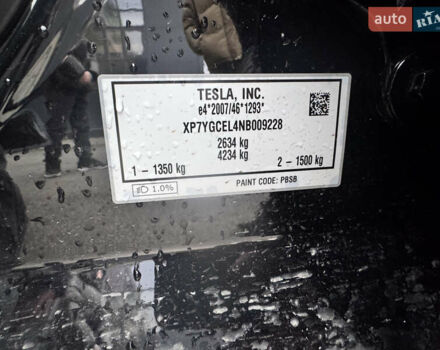 Чорний Тесла Model Y, об'ємом двигуна 0 л та пробігом 92 тис. км за 27500 $, фото 12 на Automoto.ua