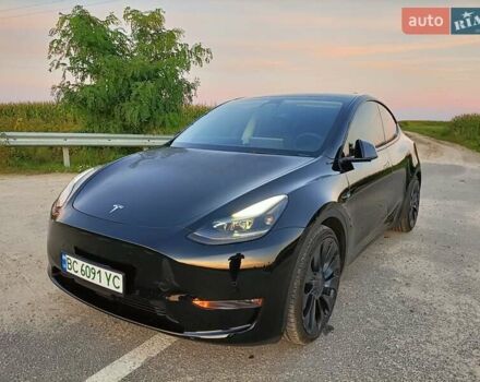Черный Тесла Model Y, объемом двигателя 0 л и пробегом 50 тыс. км за 26600 $, фото 10 на Automoto.ua