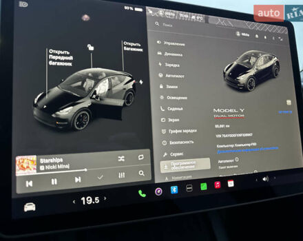 Черный Тесла Model Y, объемом двигателя 0 л и пробегом 85 тыс. км за 28000 $, фото 18 на Automoto.ua