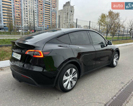 Черный Тесла Model Y, объемом двигателя 0 л и пробегом 61 тыс. км за 22900 $, фото 2 на Automoto.ua