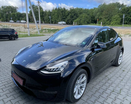 Тесла Model Y 2022 у Львові на Automoto.ua Чорний Тесла Model Y, об'ємом двигуна 0 л та пробігом 55 тис. км за 27000 $, фото 1 на Automoto.ua