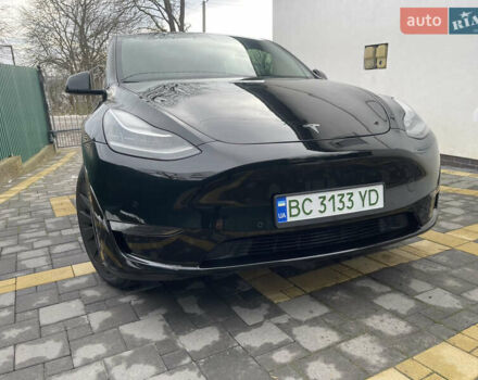 Черный Тесла Model Y, объемом двигателя 0 л и пробегом 67 тыс. км за 27500 $, фото 4 на Automoto.ua