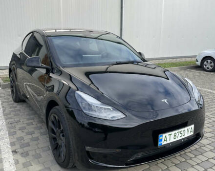 Черный Тесла Model Y, объемом двигателя 0 л и пробегом 31 тыс. км за 25990 $, фото 5 на Automoto.ua