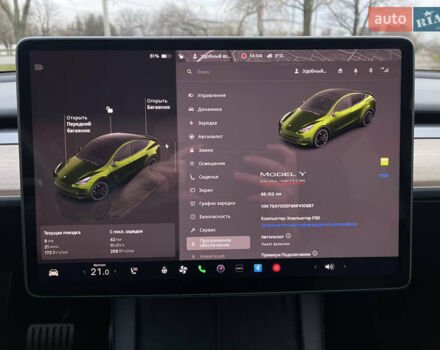 Чорний Тесла Model Y, об'ємом двигуна 0 л та пробігом 88 тис. км за 29999 $, фото 20 на Automoto.ua