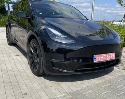 Черный Тесла Model Y, объемом двигателя 0 л и пробегом 50 тыс. км за 25500 $, фото 7 на Automoto.ua