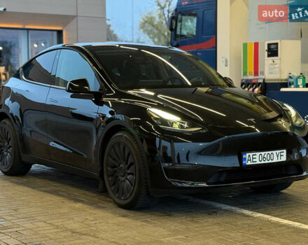 Черный Тесла Model Y, объемом двигателя 0 л и пробегом 53 тыс. км за 34999 $, фото 12 на Automoto.ua