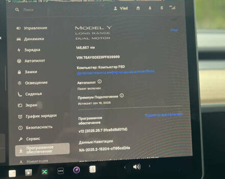 Черный Тесла Model Y, объемом двигателя 0 л и пробегом 146 тыс. км за 24500 $, фото 7 на Automoto.ua