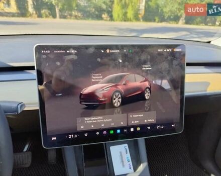 Черный Тесла Model Y, объемом двигателя 0 л и пробегом 92 тыс. км за 25000 $, фото 2 на Automoto.ua