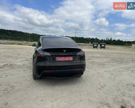 Черный Тесла Model Y, объемом двигателя 0 л и пробегом 83 тыс. км за 25500 $, фото 4 на Automoto.ua
