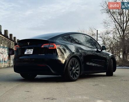 Черный Тесла Model Y, объемом двигателя 0 л и пробегом 44 тыс. км за 34200 $, фото 2 на Automoto.ua