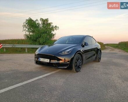 Черный Тесла Model Y, объемом двигателя 0 л и пробегом 50 тыс. км за 26600 $, фото 23 на Automoto.ua