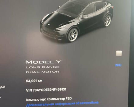 Тесла Model Y 2022 у Львові на Automoto.ua Чорний Тесла Model Y, об'ємом двигуна 0 л та пробігом 55 тис. км за 27000 $, фото 14 на Automoto.ua