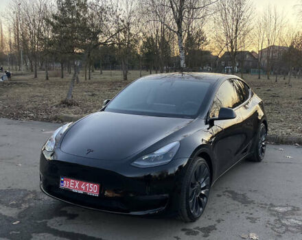 Тесла Model Y 2022 в Ровно на Automoto.ua Черный Тесла Model Y, объемом двигателя 0 л и пробегом 83 тыс. км за 25900 $, фото 21 на Automoto.ua