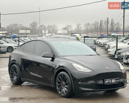 Чорний Тесла Model Y, об'ємом двигуна 0 л та пробігом 27 тис. км за 28900 $, фото 4 на Automoto.ua