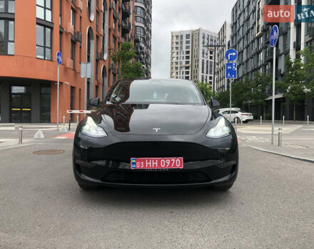 Черный Тесла Model Y, объемом двигателя 0 л и пробегом 43 тыс. км за 32490 $, фото 12 на Automoto.ua