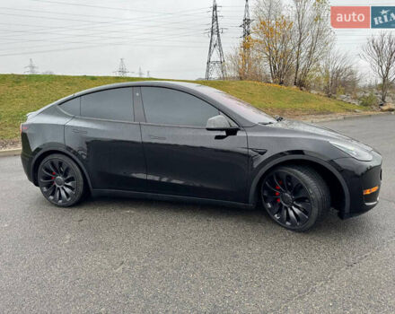 Чорний Тесла Model Y, об'ємом двигуна 0 л та пробігом 53 тис. км за 30500 $, фото 6 на Automoto.ua